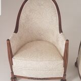 Art Deco armchairs