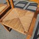 Set of 4 elm chairs from the Regain house.