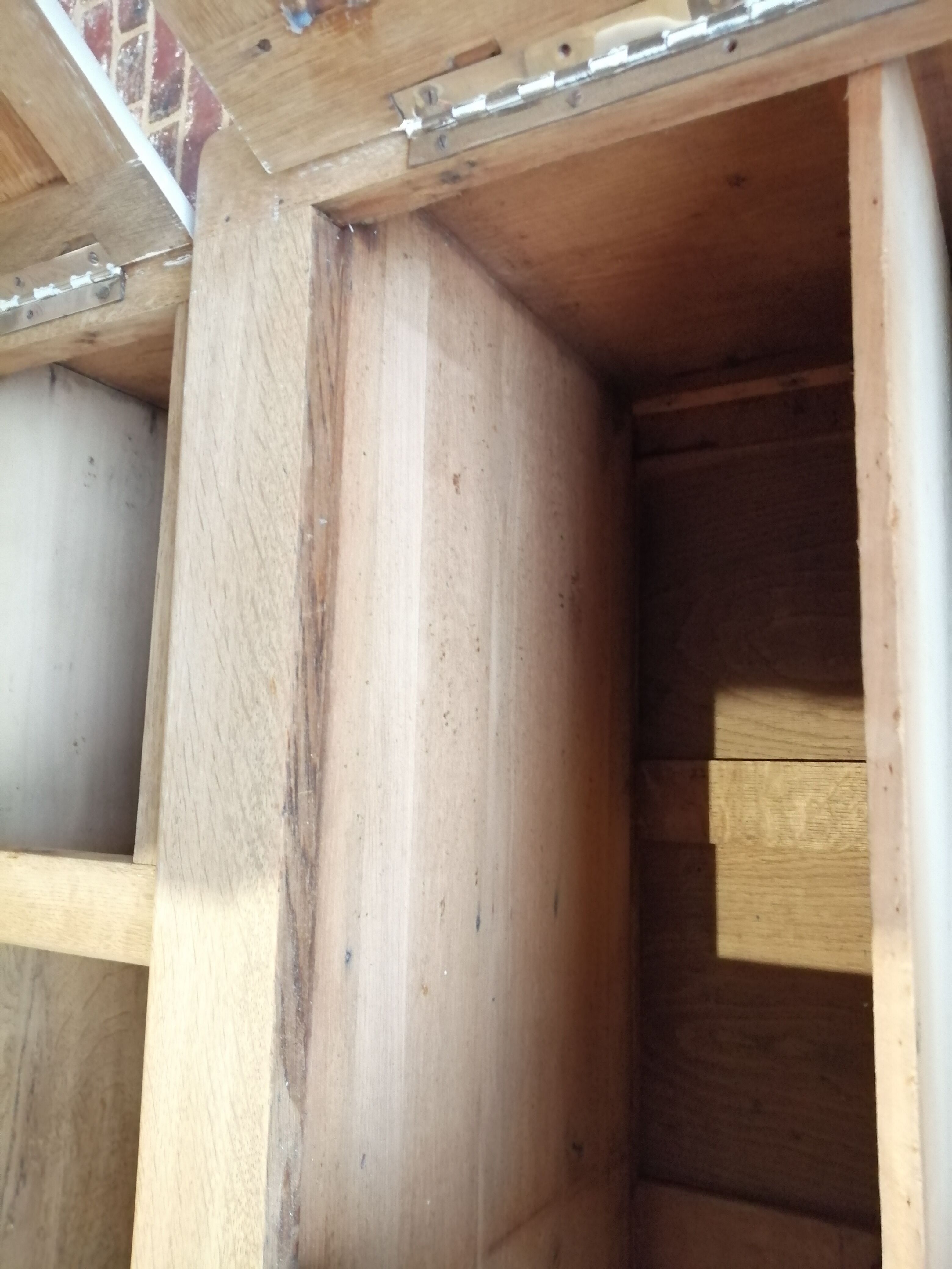 Buffet mado brushed oak and vintage cream