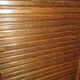 Old double curtained oak filing cabinet