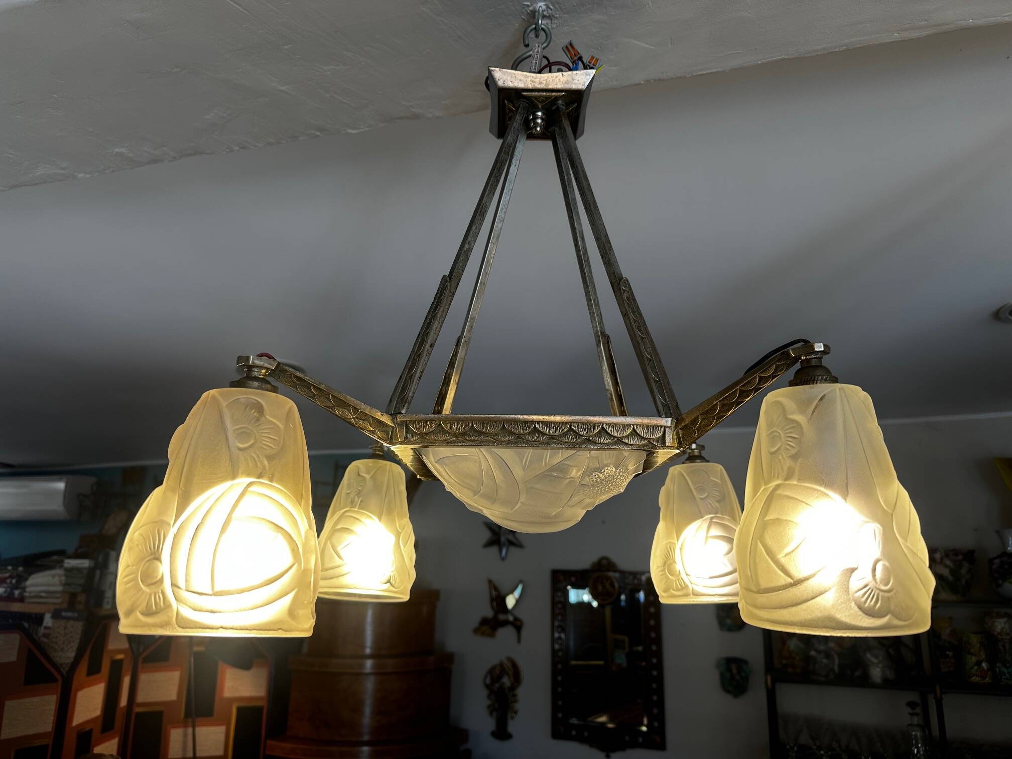 Art Deco chandelier