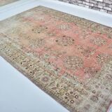 Oushak Turkish Vintage Rug sku 3306