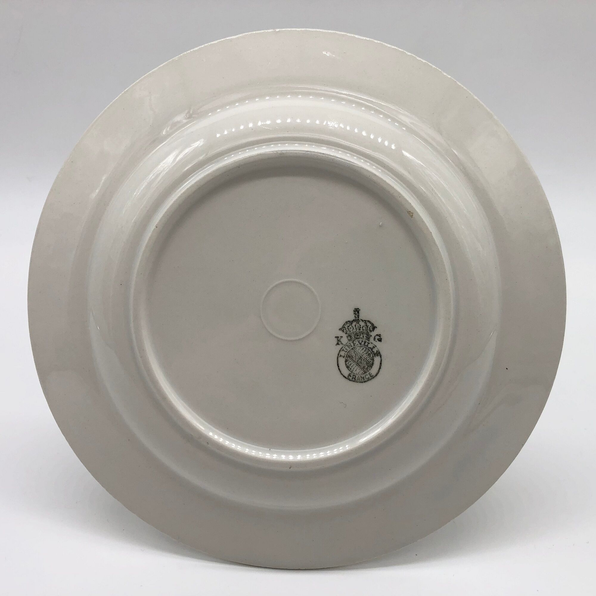 6 Dessert plates "K.G Lunévilles"