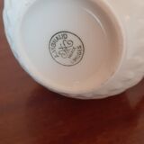 Creamer and milk jug in porcelain Vignaud