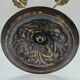Antique patinated bronze chandelier