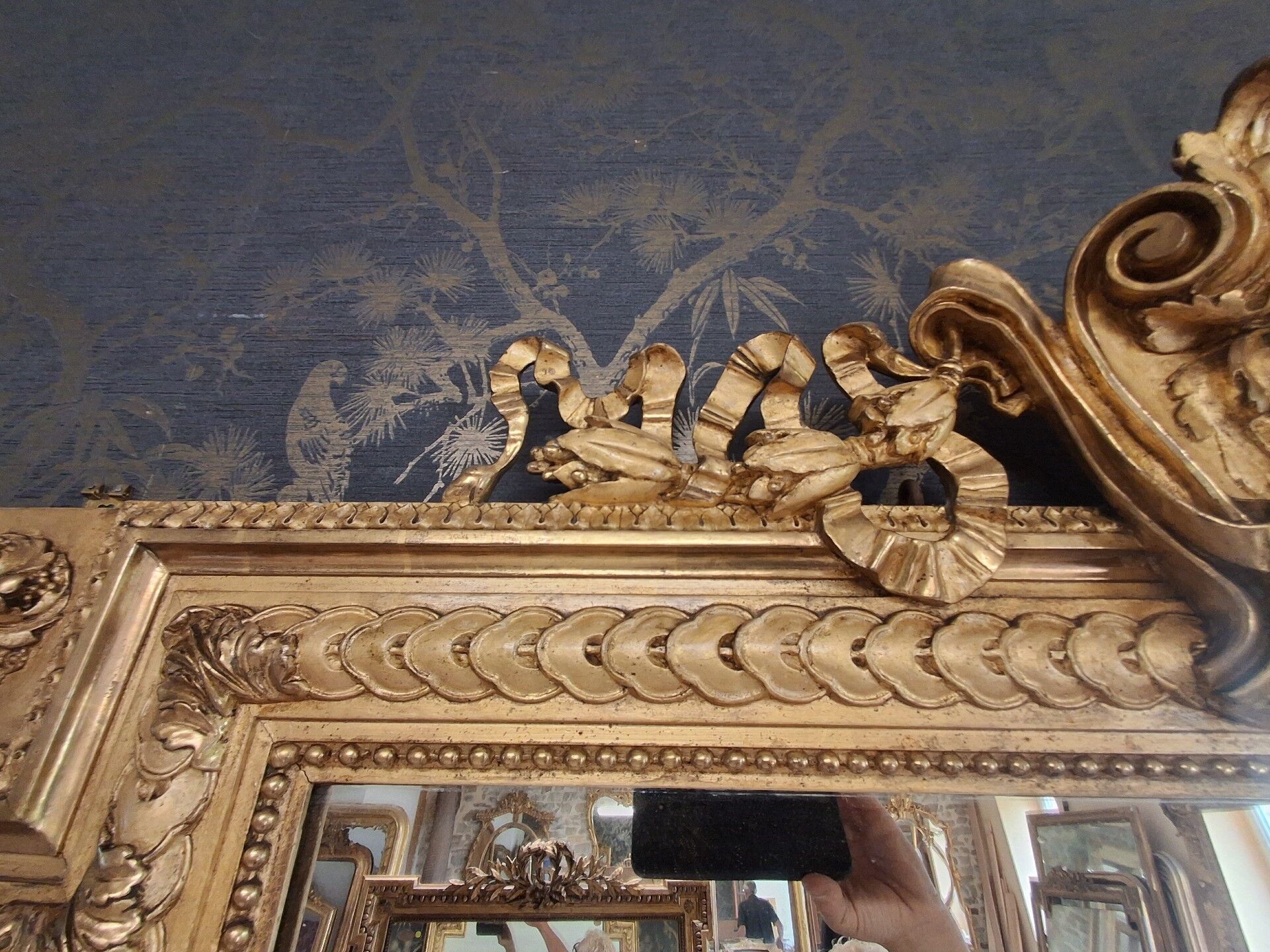 Miroir époque XIX 193x132