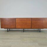 Vintage ARP sideboard in teak 1960s design Guariche Minvielle