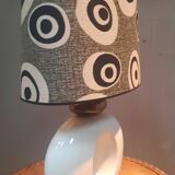 Vintage earthenware lamp