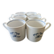Lot de 6 tasses à café vintage en porcelaine - Winterling Bavaria