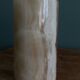 Vase pot for brushes and pencils in marble or onyx.