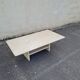 Table basse en travertin