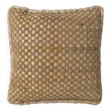 Cushion in natural fibers coconut rattan sea rush
