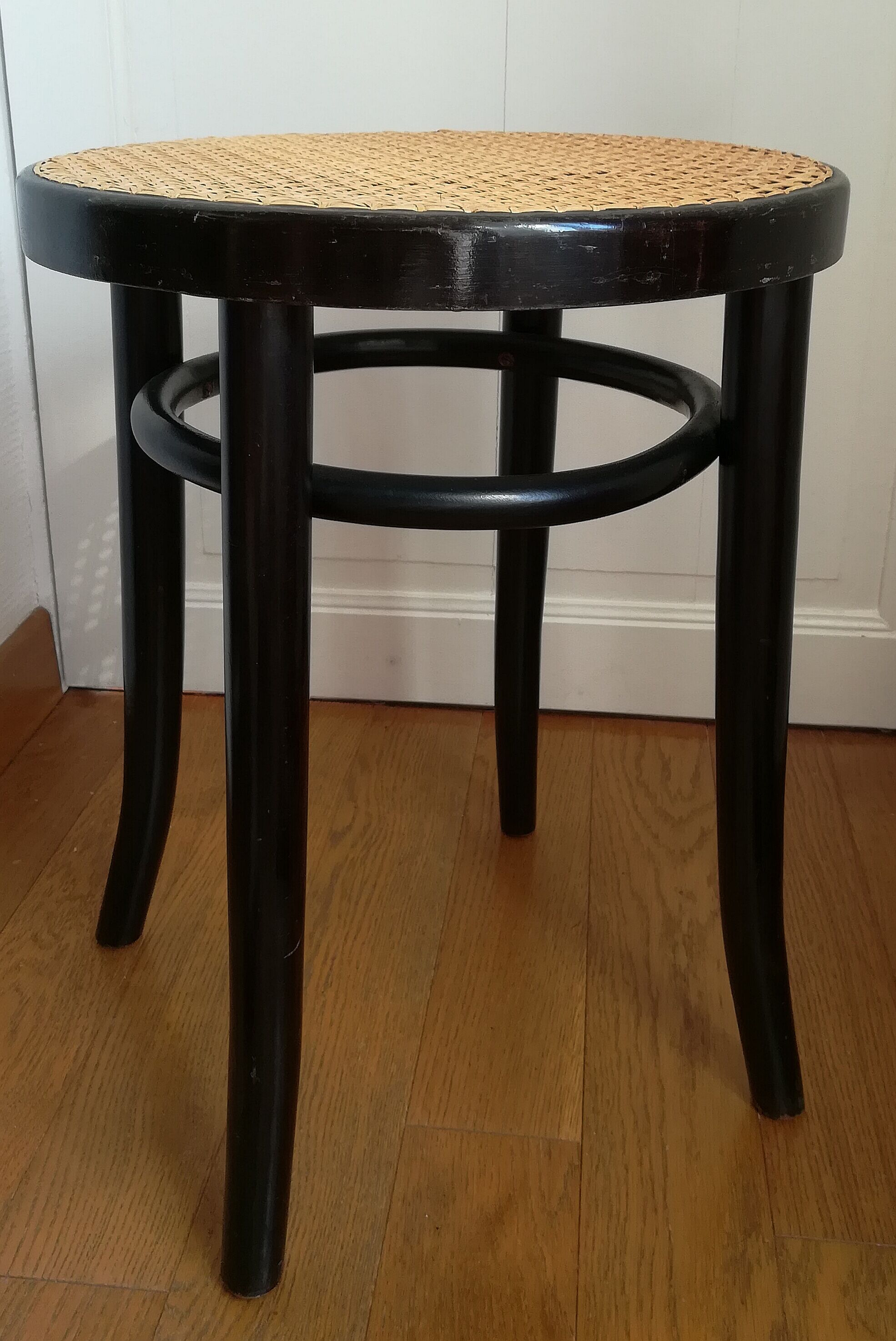 Black bistro seating cannage