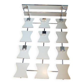 Scandinavian coat rack with 6 modular hooks