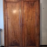 Antique walnut wardrobe
