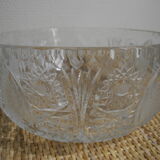 Antique vintage crystal dish