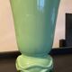 Vintage glazed ceramic vase France