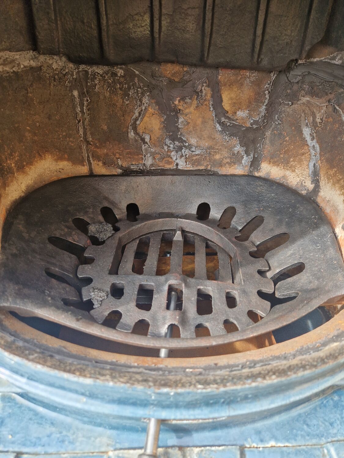 Vintage wood stove early 20th century