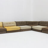 Canapé Roche Bobois Mah Jong, design Hans Hopfer, ensemble de 17 pièces