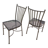 Iron chairs