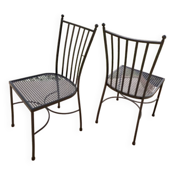 Chaises en fer