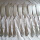 Ens. from 9 fish knives met. argente 1st title "au bon marche" mod.coquille