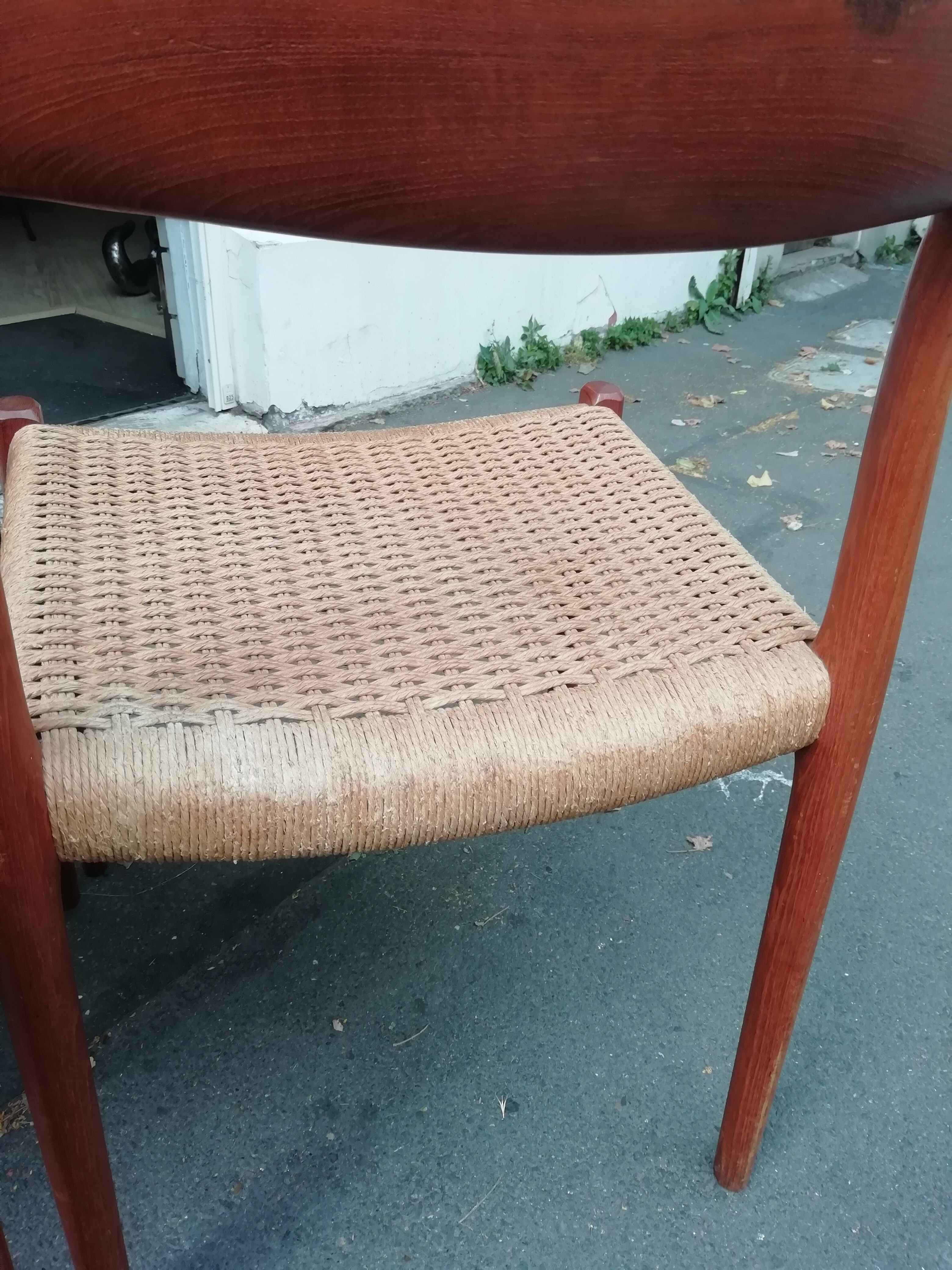 4 chairs from N.O. Moller