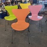 Set of 4 Fritz Hansen Series 7 chairs