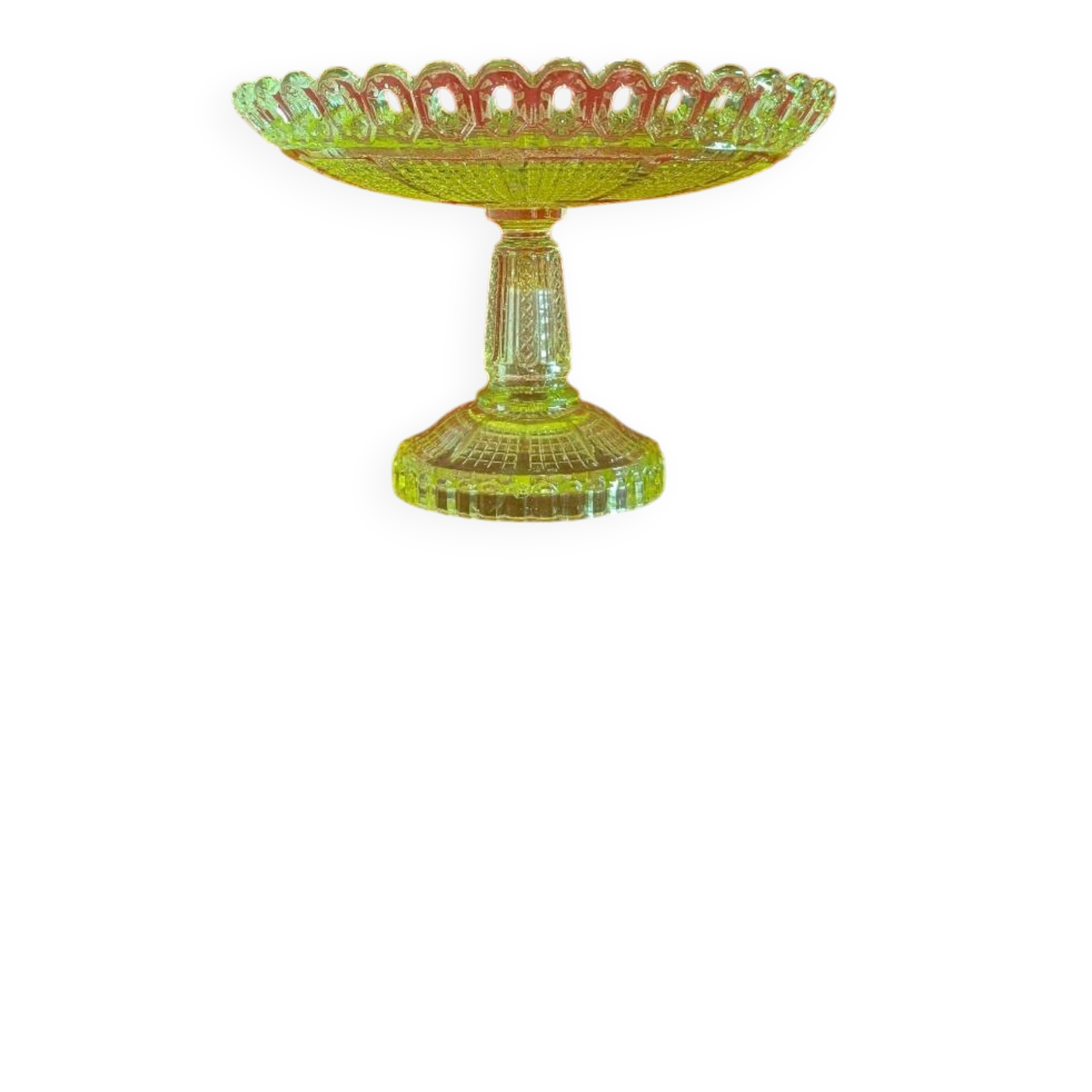 Fruit bowl in ouraline - Art Deco style