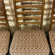 5x 60s 70s chairs dining chair dining chairs Danish design 60s
