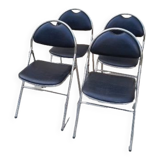 4 vintage folding chairs CIVIC