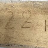 Art Deco bathroom console "Maison Porcher Revin" 20th century