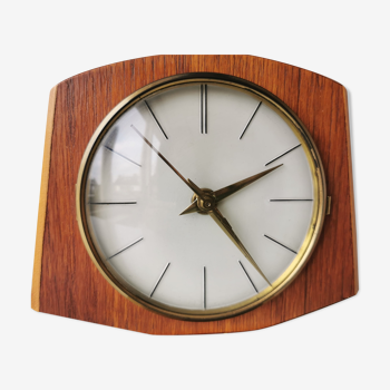 Vintage electric clock nufa from the seventies