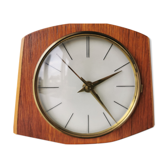 Vintage electric clock nufa from the seventies