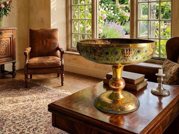 Neo-Byzantine chalice cup from the early 20th century.