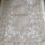 Embroidered veil napeing