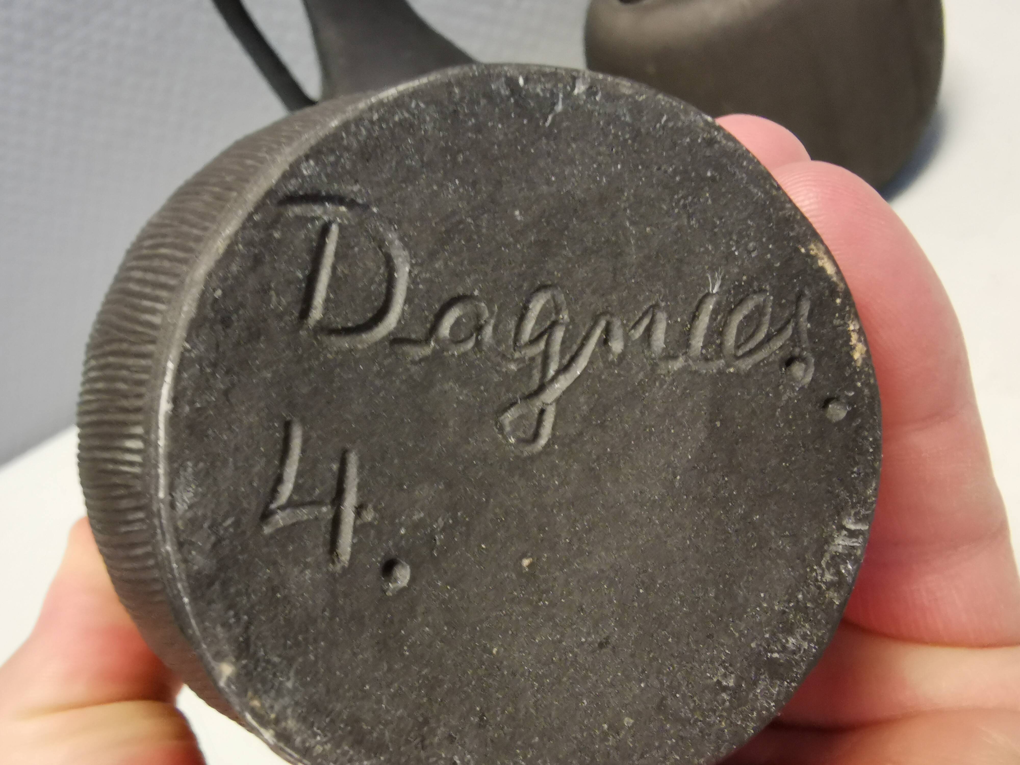 Céramiques du danois dagnæs ceramics des années 1970. avec rainures.