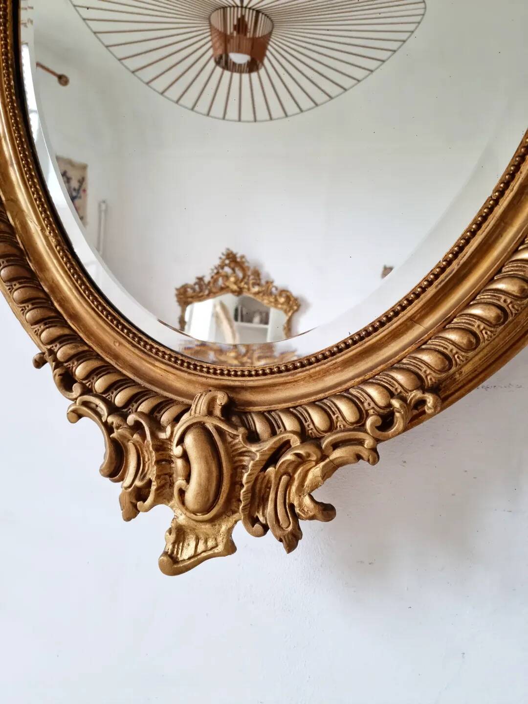 Antique mirror