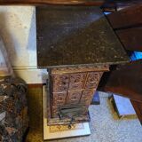 Decorative tiled stove