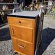 Meuble de bureau médical ETS Hordoir en chêne des années 60