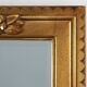 20th Century rectangular Deknudt Gilt Resin Mirror, Belgium