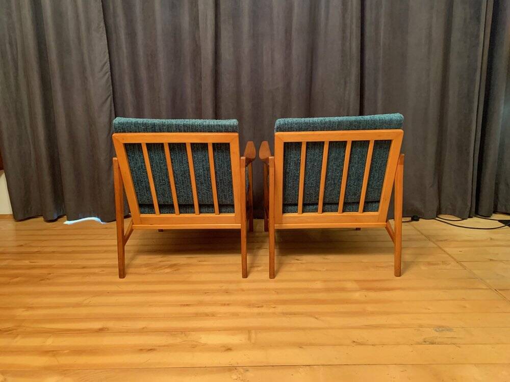 Set of vintage armchairs by Wilhelm Knoll, 1960s