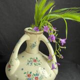 Vase ancien 3 anses de la faïencerie de Bruyn à  Fives-Lille