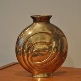 Vase en laiton vintage