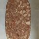 Table basse avec plateau en marbre
