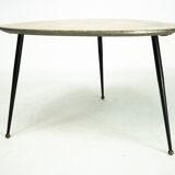 Italian Mid-Century Modern Tripod Coffee Table, 1950s