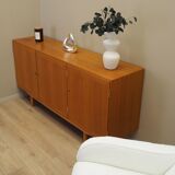 Ash sideboard, Danish design, 1970s, designer: Carlo Jensen, production: Hu