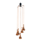 Cascade lamp attributed to Staff, 1960s
