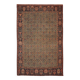 Handmade antique Persian Farahan rug 131cm x 195cm 1860s