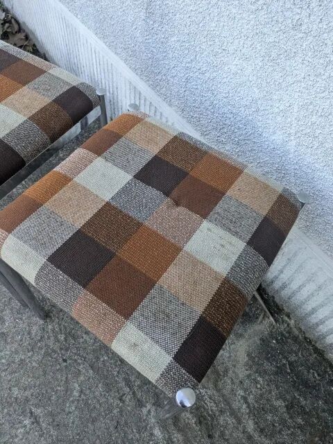 1970s stool pair